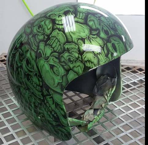 custom painting helmets
